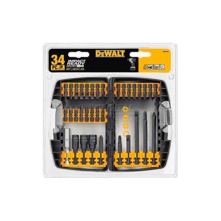 Dewalt DeWALT Impact Ready Screwdriving Set, DW2153, 34 Pieces DW2153